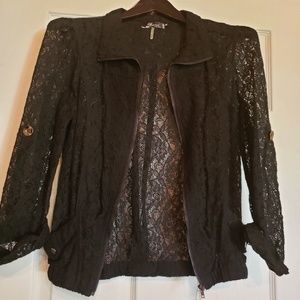 Black Lacey Jacket